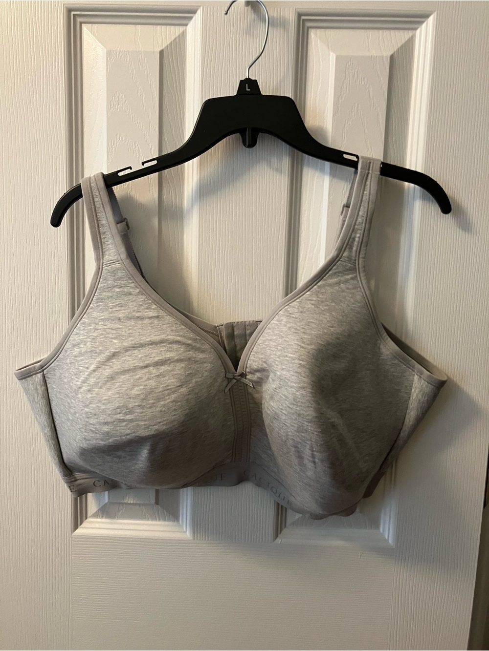 Lane Bryant Cacique Gray Wireless Bra 48DDD